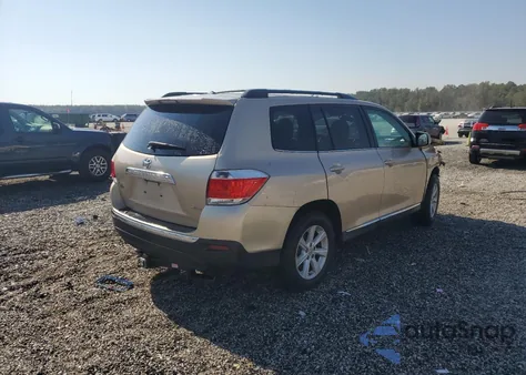 2011 Toyota Highlander Base из США, поврежденный, VIN 5TDBK3EH0BS083383